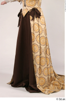  Photos Medieval Civilian in dress 3 brown dress lower body medieval clothing 0002.jpg